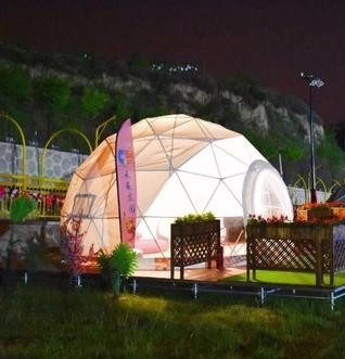 金湾河南球形帐篷-室外浪漫乐园